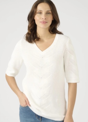 Damart V Neck Jumper